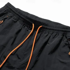 New OUKU Men's Sweat Shorts Shorts Sport Daily Quick Dry Comfortable Pocket Drawstring Elastic Waist Plain Short Gymnatics Casual Activewear Black Navy Blue Micro-elastic