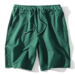 Clearance OUKU Men's Sweat Shorts Shorts Running Shorts Terry Shorts Pocket Plain Comfort Breathable Outdoor Daily Going out Fashion Casual Black White