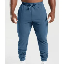 Hot OUKU Men's Sweatpants Joggers Trousers Pocket Drawstring Elastic Waist Plain Comfort Sports Outdoor Daily Fashion Casual Black White Micro-elastic