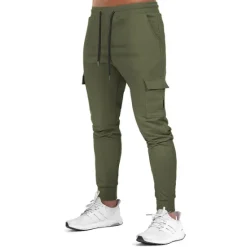 Clearance OUKU Men's Sweatpants Joggers Trousers Pocket Plain Comfort Breathable Outdoor Daily Going out Fashion Casual Black Army Green