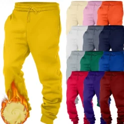 Hot OUKU Men's Sweatpants Joggers Trousers Pocket Drawstring Elastic Waist Plain Comfort Soft Full Length Sports Outdoor Daily Fashion Casual Black White Micro-elastic