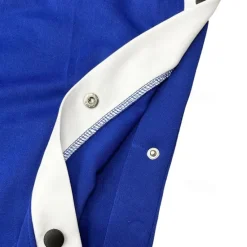 Sale OUKU Men's Sweatpants Joggers Tear Away Pants Trousers Straight Leg Sweatpants Drawstring Elastic Waist Side Button Plain Comfort Breathable Full Length Outdoor Daily Going out Fashion Casual Black Blue
