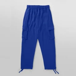 Discount OUKU Men's Sweatpants Joggers Trousers Cargo Sweatpants Pocket Drawstring Elastic Waist Plain Comfort Sports Outdoor Daily Fashion Casual Black Red Micro-elastic