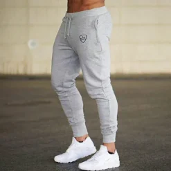 Best OUKU Men's Sweatpants Joggers Trousers Track Pants Drawstring Elastic Waist Geometric Pattern Sports Outdoor Athleisure ArmyGreen Black