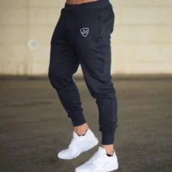 Best OUKU Men's Sweatpants Joggers Trousers Track Pants Drawstring Elastic Waist Geometric Pattern Sports Outdoor Athleisure ArmyGreen Black