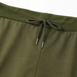 Best OUKU Men's Sweatpants Joggers Trousers Track Pants Drawstring Elastic Waist Geometric Pattern Sports Outdoor Athleisure ArmyGreen Black