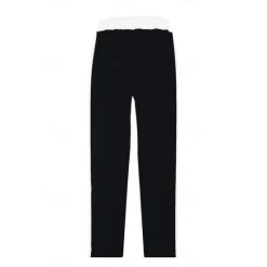 New OUKU Men's Sweatpants Trousers Casual Pants Patchwork Pocket Drawstring Color Block Comfort Vacation Sports Outdoor Casual Black White Micro-elastic