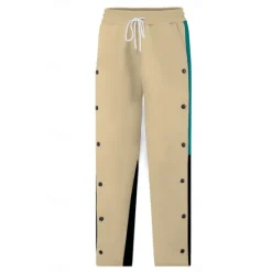 Best OUKU Men's Sweatpants Trousers Patchwork Pocket Drawstring Color Block Comfort Sports Outdoor Daily Casual Black White Micro-elastic
