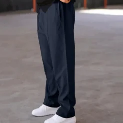 OUKU Men's Sweatpants Trousers Drawstring Elastic Waist Straight Leg Plain Comfort Sports Outdoor Daily Fashion Casual ArmyGreen Black Micro-elastic