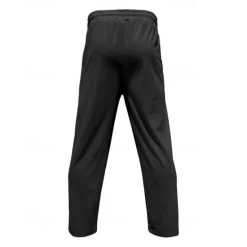 Clearance OUKU Men's Sweatpants Wide Leg Sweatpants Corduroy Pants Trousers Pocket Drawstring Elastic Waist Plain Comfort Sports Outdoor Daily Fashion Casual Black White Micro-elastic