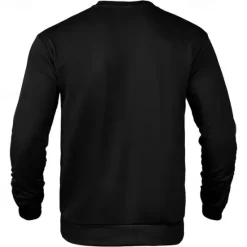 Outlet OUKU Men's Sweatshirt Black White Khaki Dark Gray Crew Neck Plain Patchwork Ribbed Front Pocket Sports & Outdoor Daily Holiday Polyester Corduroy Streetwear Basic Casual Fall & Winter Clothing Apparel