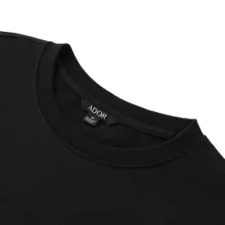 Online OUKU Men's Sweatshirt Pullover Black White Gray Crew Neck Sports Holiday Vacation Streetwear Cotton Fashion Daily Casual Spring & Fall Clothing Apparel Hoodies Sweatshirts Long Sleeve
