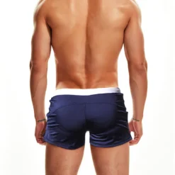 Hot OUKU Men's Swim Shorts Swim Trunks Quick Dry with Mesh Lining Board Shorts Drawstring Zipper Pocket Breathable Bottoms - Swimming Surfing Beach Water Sports Solid Colored Spring Summer