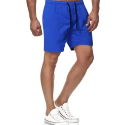 Clearance OUKU Men's Swim Shorts Swim Trunks Board Shorts Beach Shorts Running Shorts Drawstring Elastic Waist Plain Print Quick Dry Outdoor Short Casual Beach Cotton Blend Shorts Casual / Sporty Green Black