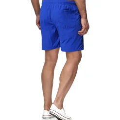 Clearance OUKU Men's Swim Shorts Swim Trunks Board Shorts Beach Shorts Running Shorts Drawstring Elastic Waist Plain Print Quick Dry Outdoor Short Casual Beach Cotton Blend Shorts Casual / Sporty Green Black