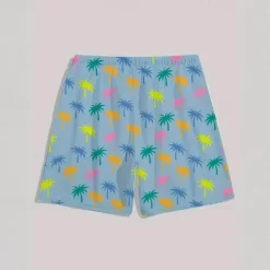 Outlet OUKU Men's Swim Trunks Swim Shorts 4-Way Stretch Fabric Board Shorts Bottoms Drawstring with Pockets Swimming Surfing Beach Water Sports Tropical Printed Summer Spring