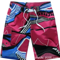 Sale OUKU Men's Swim Trunks Swim Shorts Quick Dry Lightweight Board Shorts Bathing Suit with Pockets Mesh Lining Drawstring Swimming Surfing Water Sports Printed