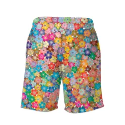 New OUKU Men's Swim Trunks Swim Shorts Quick Dry Lightweight Board Shorts Bottoms Drawstring with Pockets Swimming Surfing Beach Water Sports Floral Summer