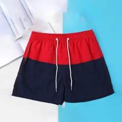 Sale OUKU Men's Swim Trunks Swim Shorts Quick Dry Lightweight Board Shorts Bathing Suit with Pockets Mesh Lining Drawstring Swimming Surfing Beach Water Sports Patchwork Summer / Stretchy