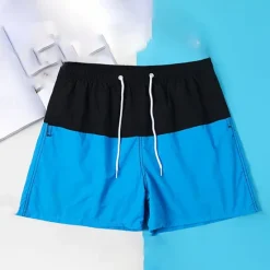 Sale OUKU Men's Swim Trunks Swim Shorts Quick Dry Lightweight Board Shorts Bathing Suit with Pockets Mesh Lining Drawstring Swimming Surfing Beach Water Sports Patchwork Summer / Stretchy
