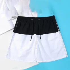 Sale OUKU Men's Swim Trunks Swim Shorts Quick Dry Lightweight Board Shorts Bathing Suit with Pockets Mesh Lining Drawstring Swimming Surfing Beach Water Sports Patchwork Summer / Stretchy