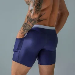 Outlet OUKU Men's Swim Trunks Swim Shorts Board Shorts Drawstring with Pockets Swimming Surfing Beach Water Sports Patchwork Summer