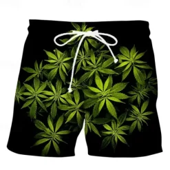 Discount OUKU Men's Swim Trunks Swim Shorts Board Shorts Bathing Suit Drawstring with Pockets Swimming Surfing Beach Water Sports Tropical Summer Spring