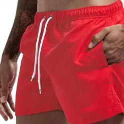 Hot OUKU Men's Swim Trunks Swim Shorts Board Shorts Mesh Pocket Drawstring Elastic Waistband Shorts Outdoor Sports & Outdoor Athletic Breathable Quick Dry Soft Beach Workout Tailored Fit Sportswear Activewear
