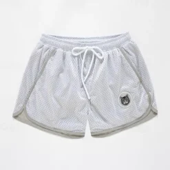 New OUKU Men's Swim Trunks Swim Shorts Quick Dry Lightweight Board Shorts Bathing Suit with Pockets Mesh Lining Drawstring Swimming Surfing Beach Water Sports Solid Colored Summer