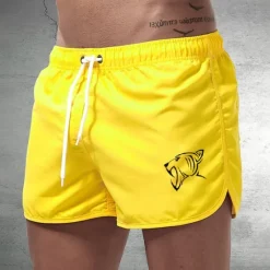 Online OUKU Men's Swim Trunks Swim Shorts Board Shorts Bathing Suit Drawstring Swimming Surfing Beach Water Sports Printed Summer Spring
