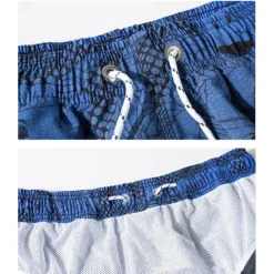 Outlet OUKU Men's Swim Trunks Swim Shorts Quick Dry Lightweight Board Shorts Bathing Suit with Pockets Mesh Lining Drawstring Swimming Surfing Water Sports Printed Summer
