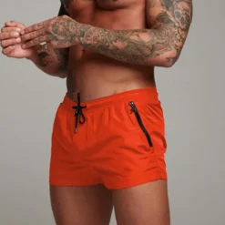 Sale OUKU Men's Swim Trunks Swim Shorts Board Shorts Bottoms Drawstring with Pockets Swimming Surfing Beach Water Sports Solid Colored Summer Spring