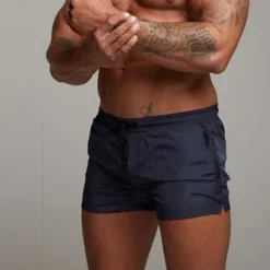 Sale OUKU Men's Swim Trunks Swim Shorts Board Shorts Bottoms Drawstring with Pockets Swimming Surfing Beach Water Sports Solid Colored Summer Spring
