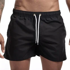 Discount OUKU Men's Swim Trunks Swim Shorts Board Shorts Bathing Suit Drawstring Mesh Lining with Pockets Swimming Surfing Beach Water Sports Solid Colored Summer Spring