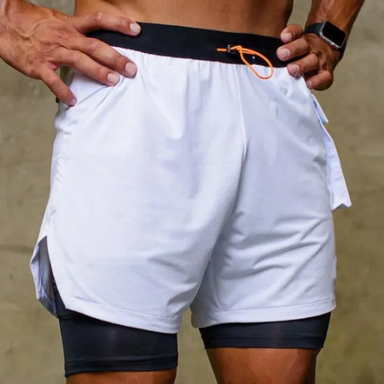 Best OUKU Men's Swim Trunks Swim Shorts Quick Dry Lightweight Board Shorts Bathing Suit with Pockets Compression Liner Drawstring Swimming Surfing Beach Water Sports Solid Colored Summer