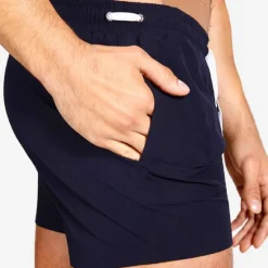 Sale OUKU Men's Swimwear Swim Shorts Swim Trunks Boxer Swim Shorts Shorts Plain Comfort Breathable Outdoor Daily Going out Sports Hawaiian White Pink