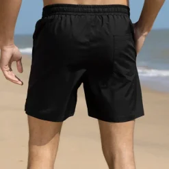 Outlet OUKU Men's Swimwear Swim Shorts Beach Shorts with Mesh lining Plain Comfort Breathable Outdoor Daily Going out Fashion Casual Army Yellow Black