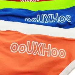 New OUKU Men's Swimwear Swim Shorts Shorts Swim Briefs Color Block Comfort Breathable Outdoor Daily Going out Sports Hawaiian Red Blue