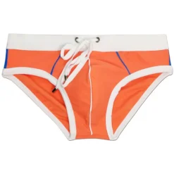 New OUKU Men's Swimwear Swim Shorts Shorts Swim Briefs Color Block Comfort Breathable Outdoor Daily Going out Sports Hawaiian Red Blue