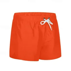 Outlet OUKU Men's Swimwear Swim Shorts Swim Trunks Plain Comfort Breathable Outdoor Daily Going out Fashion Casual Black White
