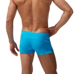 Hot OUKU Men's Swimwear Swim Shorts Swim Trunks Drawstring Zipper Pocket Plain Breathable Soft Outdoor Casual Daily Hawaiian Stylish Black White Micro-elastic