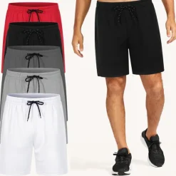 Sale OUKU Men's Swimwear Swim Shorts Swim Trunks Plain Comfort Breathable Outdoor Daily Going out Fashion Casual Black White
