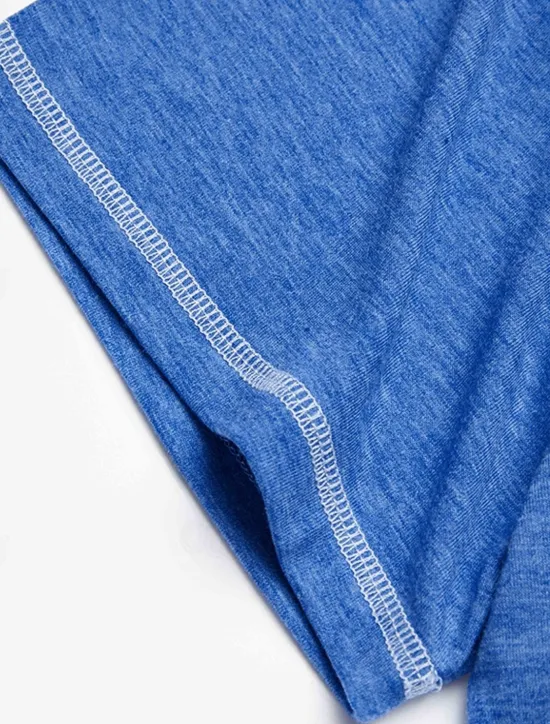 New OUKU Men's T Shirt Henley Shirt Tee Top Short Sleeves Plain Fashion Designer Basic Henley Vacation Street Going out Summer Black Blue Green Henley T-Shirt