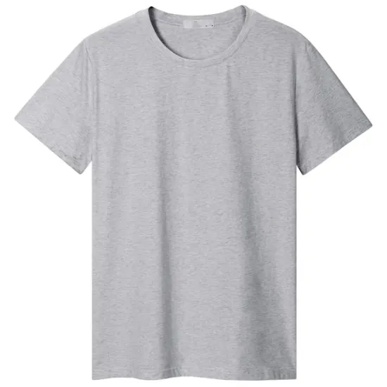 Online OUKU Men's T Shirt Moisture Wicking Shirts Short Sleeve Crew Neck Spring & Summer Plain Fashion Designer Casual Street Holiday Beach Black White Dusty Blue Top Tee for Men