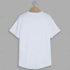 Sale OUKU Men's T Shirt Short Sleeve V Neck Summer Plain Fashion Classic Comfortable V Neck Street Casual Sports Black White Dark Navy Top Tee for Men