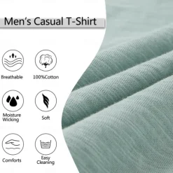 Discount OUKU Men's T Shirt Short Sleeve Crew Neck Summer Plain Fashion Classic Comfortable Crewneck Street Casual Sports Black White Blue Top Tee for Men