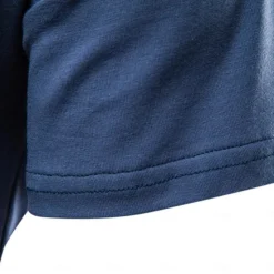 New OUKU Men's T Shirt Short Sleeve V Neck Summer All Seasons Solid Color Daily Casual Daily Casual Pocket V Neck Vacation Causal Casual Light Blue Black White Top Tee for Men