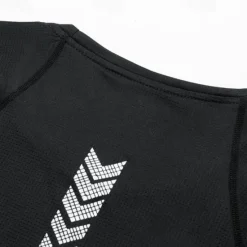 Hot OUKU Men's T shirt Tee Gym Shirt Sports T-Shirt Crew Neck Short Sleeve Sports & Outdoor Vacation Casual Daily Gym Quick dry Breathable Plain Black White Activewear Fashion Basic