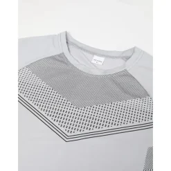 Outlet OUKU Men's T shirt Tee Gym Shirt Fitness Tops Crew Neck Short Sleeve Sport Casual Daily Gym Quick dry Breathable Soft Color Block Black Yellow Activewear Fashion Basic