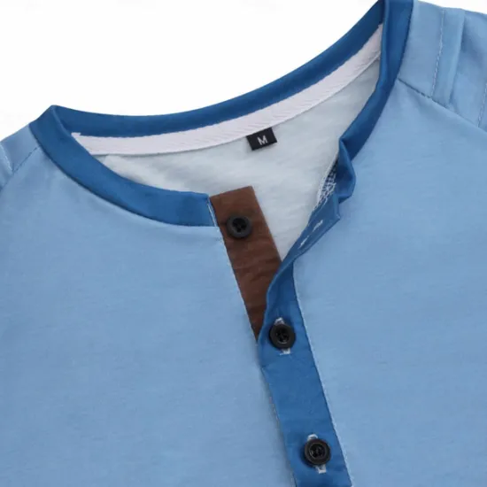 Clearance OUKU Men's T shirt Tee Tee Top Plain Slim Pleated Standing Collar Street Vacation Short Sleeves Lace up Clothing Apparel Fashion Designer Basic